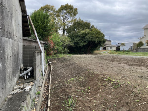 熊本市南区富合町、土地の画像です