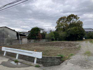 熊本市南区富合町、土地の画像です
