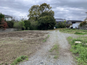 熊本市南区富合町、土地の画像です
