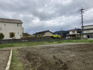 熊本市南区富合町、土地の画像です