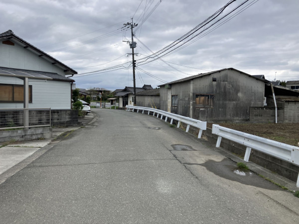熊本市南区富合町、土地の画像です