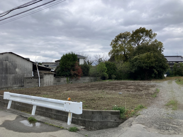 熊本市南区富合町、土地の画像です