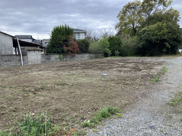 熊本市南区富合町、土地の画像です