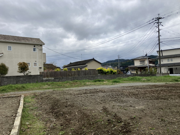 熊本市南区富合町、土地の画像です
