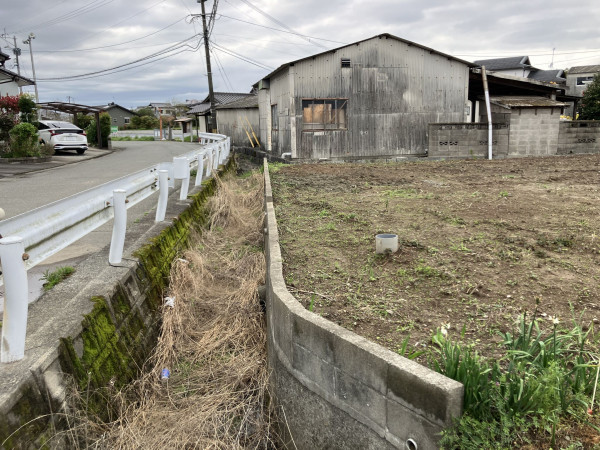 熊本市南区富合町、土地の画像です