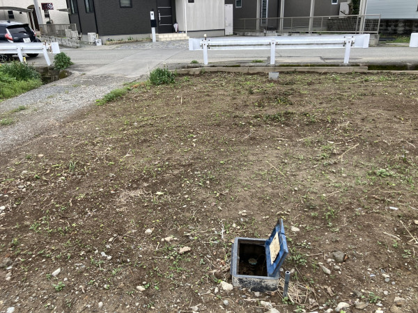 熊本市南区富合町、土地の画像です