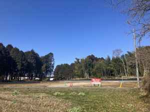 菊池郡大津町大字杉水、土地の画像です