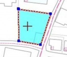熊本市南区御幸笛田、土地の間取り画像です