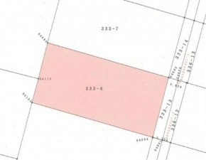 熊本市中央区帯山、土地の間取り画像です