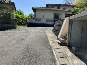 熊本市北区四方寄町、土地の画像です