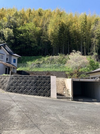 熊本市北区四方寄町、土地の画像です