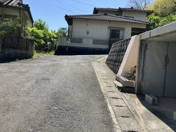 熊本市北区四方寄町、土地の画像です