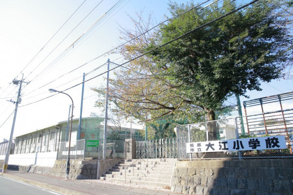 熊本市中央区新屋敷、マンションの小学校画像です