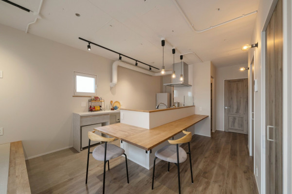 熊本市中央区新屋敷、マンションのキッチン画像です
