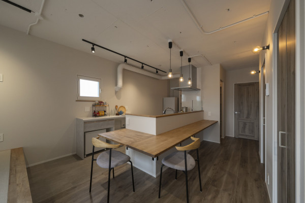 熊本市中央区新屋敷、マンションのキッチン画像です