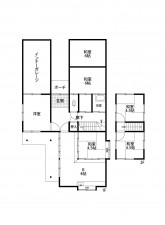 熊本市東区桜木、中古一戸建ての間取り画像です