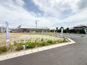 宇土市新松原町、土地の画像です