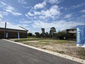 宇土市新松原町、土地の画像です