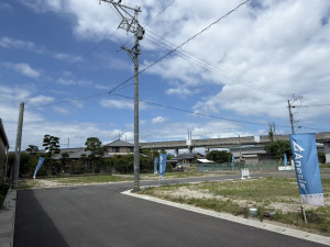 宇土市新松原町、土地の画像です