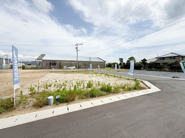 宇土市新松原町、土地の画像です