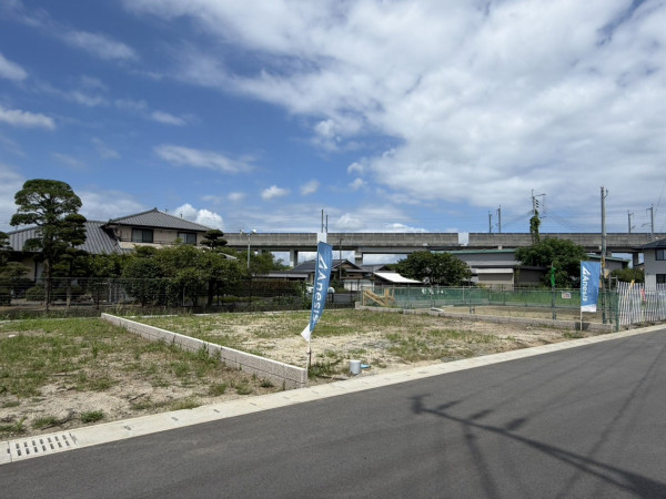 宇土市新松原町、土地の画像です