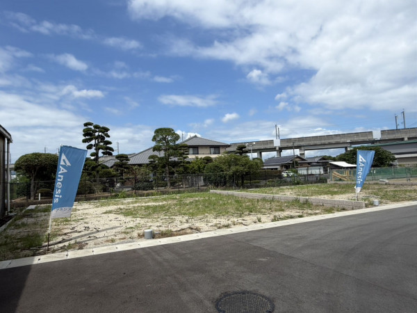 宇土市新松原町、土地の画像です