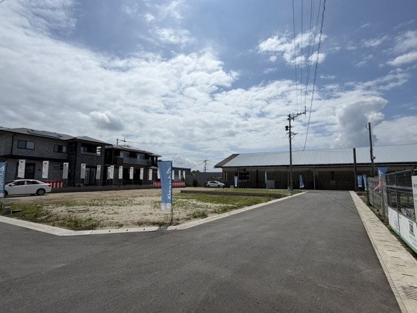 宇土市新松原町、土地の画像です