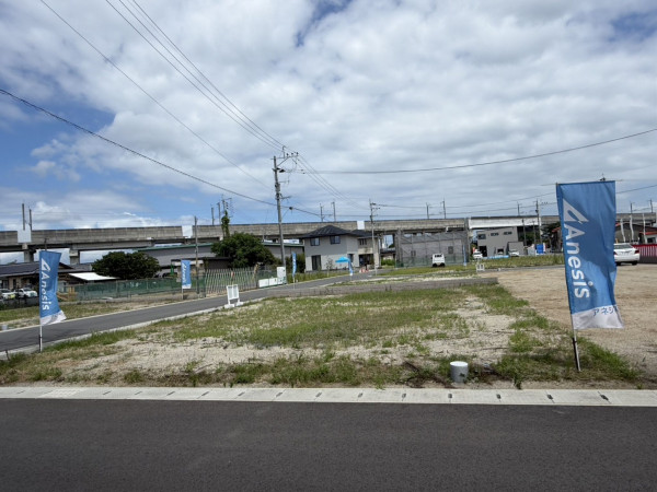 宇土市新松原町、土地の画像です