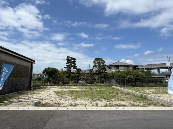 宇土市新松原町、土地の画像です