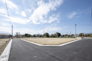 熊本市南区富合町、土地の画像です