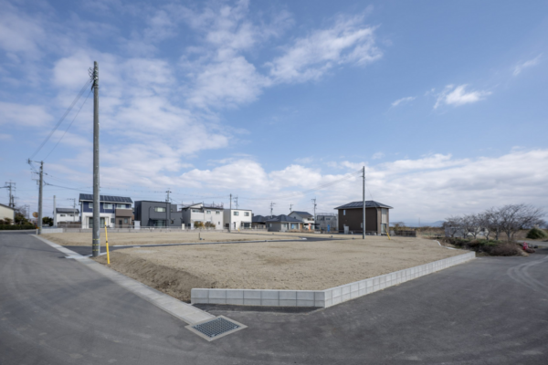 熊本市南区富合町、土地の画像です