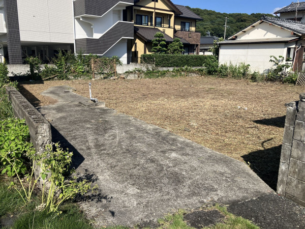 熊本市西区春日、土地の間取り画像です