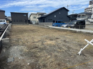 熊本市東区新外、土地の間取り画像です