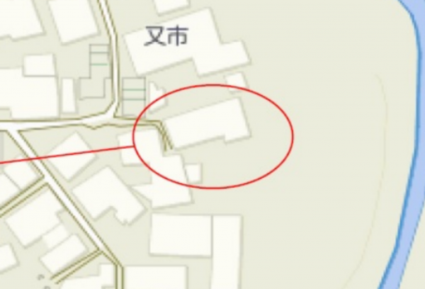 岸和田市阿間河滝町、土地の間取り画像です