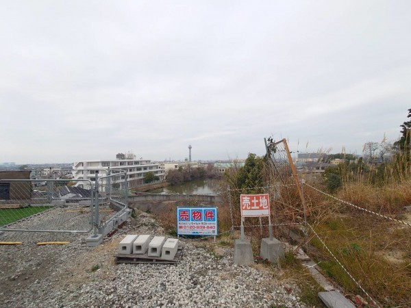 岸和田市東ケ丘町、土地の画像です