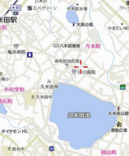 岸和田市池尻町、土地の間取り画像です