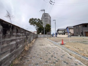 岸和田市岸城町、土地の画像です