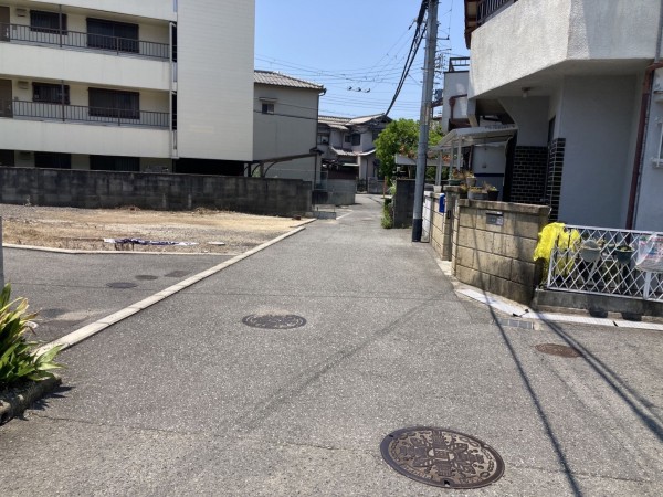 岸和田市土生町、土地の画像です