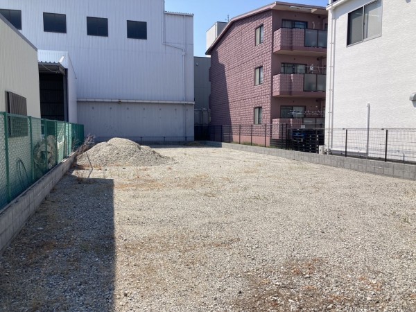 岸和田市土生町、土地の画像です