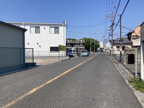 岸和田市土生町、土地の画像です