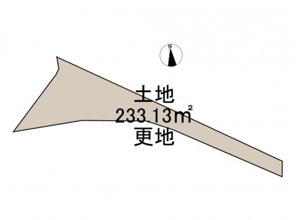 和泉市箕形町、土地の間取り画像です