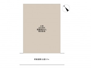 和泉市、土地の間取り画像です