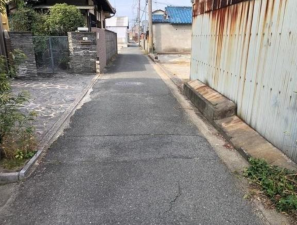 岸和田市加守町、土地の画像です