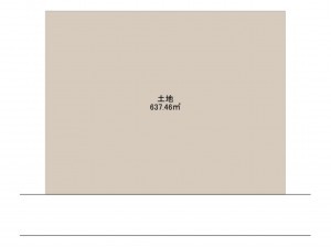 和泉市王子町、土地の間取り画像です