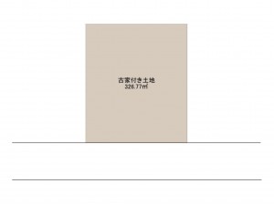 和泉市光明台、土地の間取り画像です