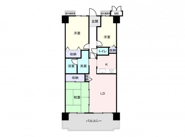 和泉市はつが野、マンションの間取り画像です