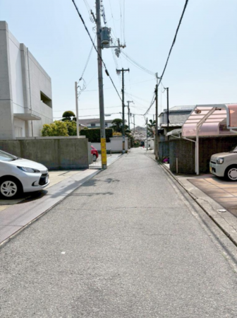 岸和田市別所町、土地の画像です