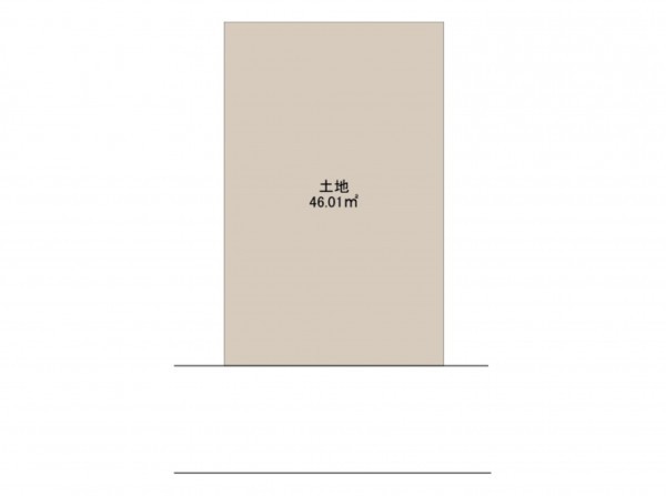 和泉市葛の葉町、土地の間取り画像です