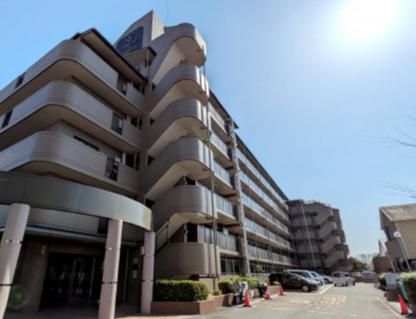 岸和田市荒木町、マンションの間取り画像です