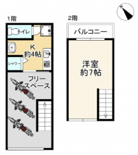 和泉市富秋町、中古一戸建ての間取り画像です